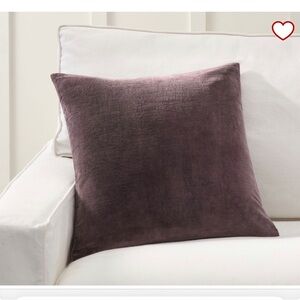 Nearly new velvet pillow covers
